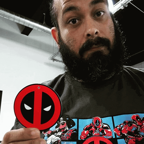 Unboxer with exclusive Deadpool bunch shirt